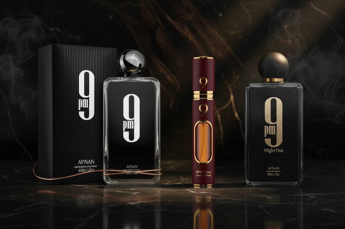 Afnan 9PM vs 9PM Elixir vs 9PM Night Oud : Lequel est fait pour vous ?