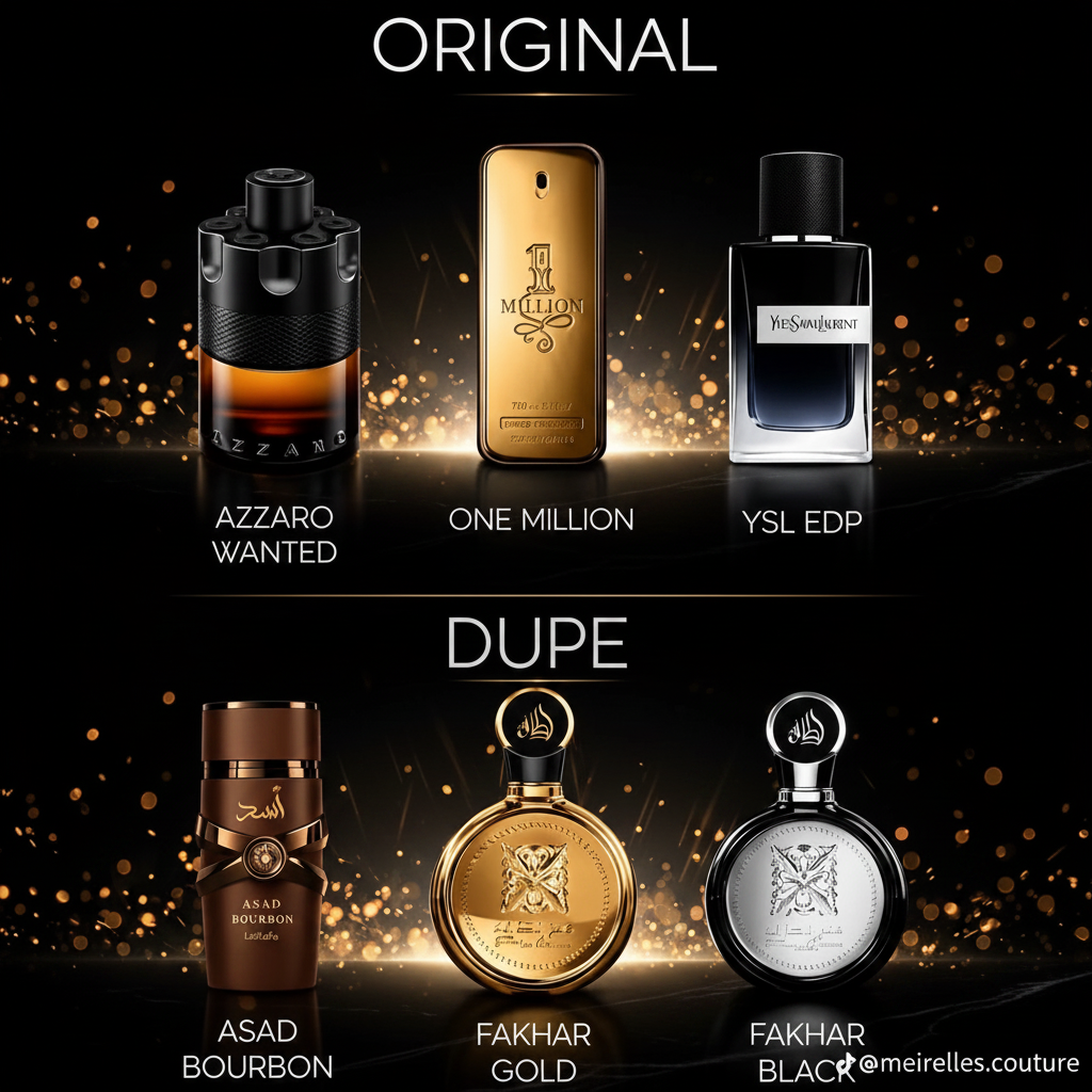 3 Dupes Orientaux pour Azzaro Wanted, One Million et YSL Y EDP