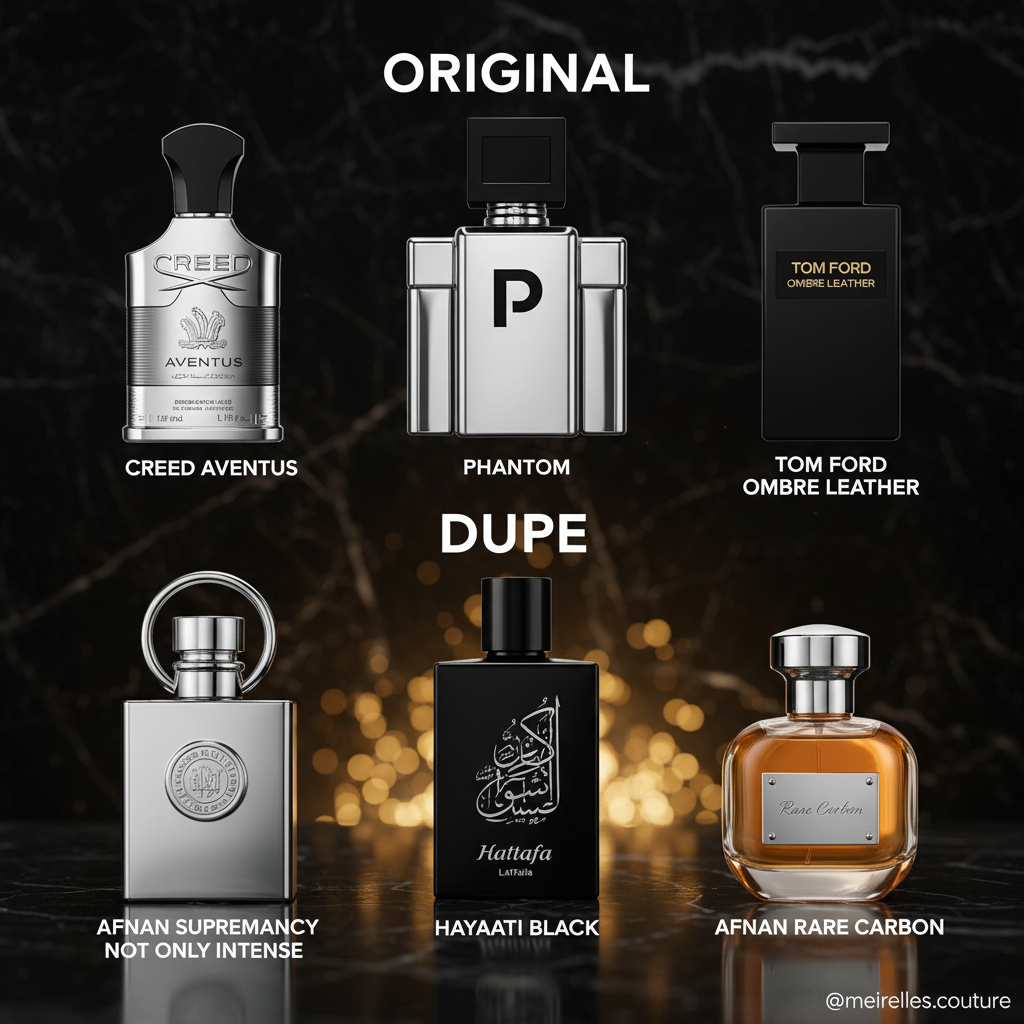 3 Dupes Orientaux pour Creed Aventus, Phantom et Tom Ford Ombre Leather