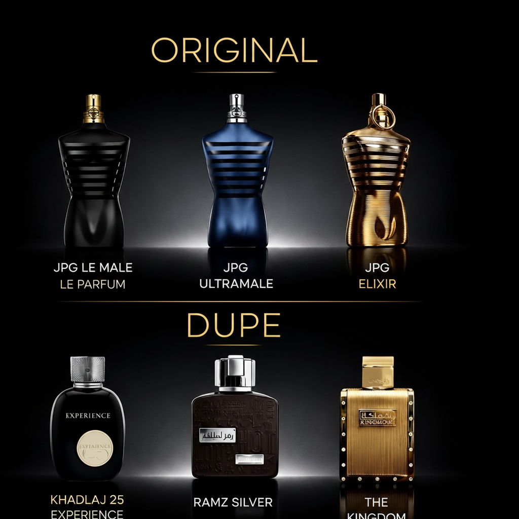 3 Dupes Orientaux pour JPG Le Male, Ultramale et Elixir : Khadlaj, Ramz Silver & The Kingdom