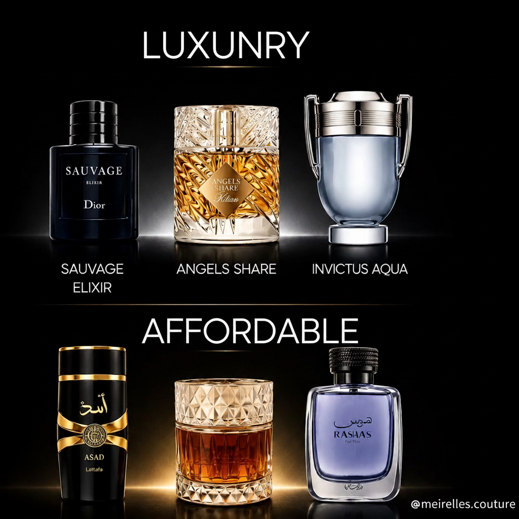3 Dupes Orientaux Incroyables pour Sauvage, Angels Share et Invictus Aqua
