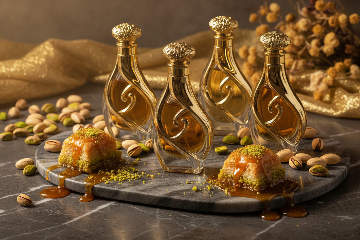 Parfum Dubaï Gourmand Pistache Praliné : Les Fragrances les Plus Addictives