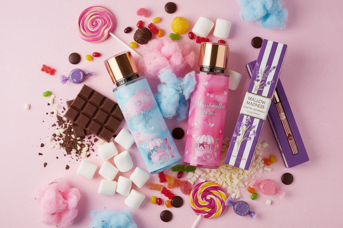 Les parfums qui sentent la barbe à papa, le marshmallow et le chocolat : La folie des notes gourmandes