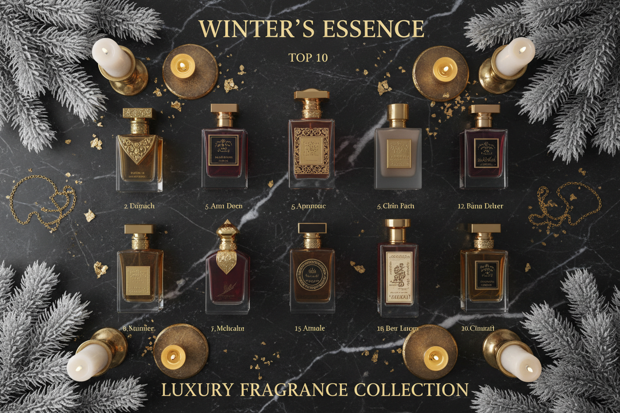 Top 10 des parfums arabes les plus complimentés pour l'hiver 2026