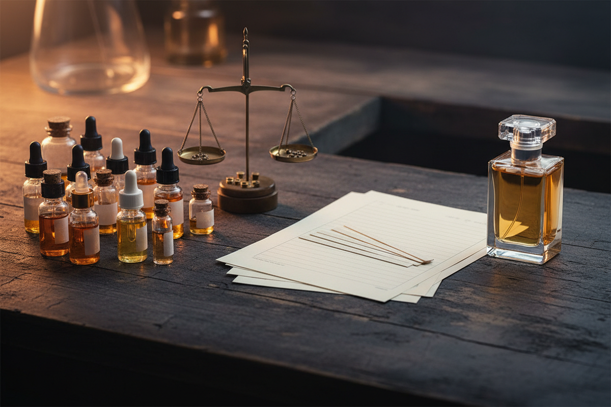 Formulation d’un parfum : comment passer des matières premières à la fragrance finale ?