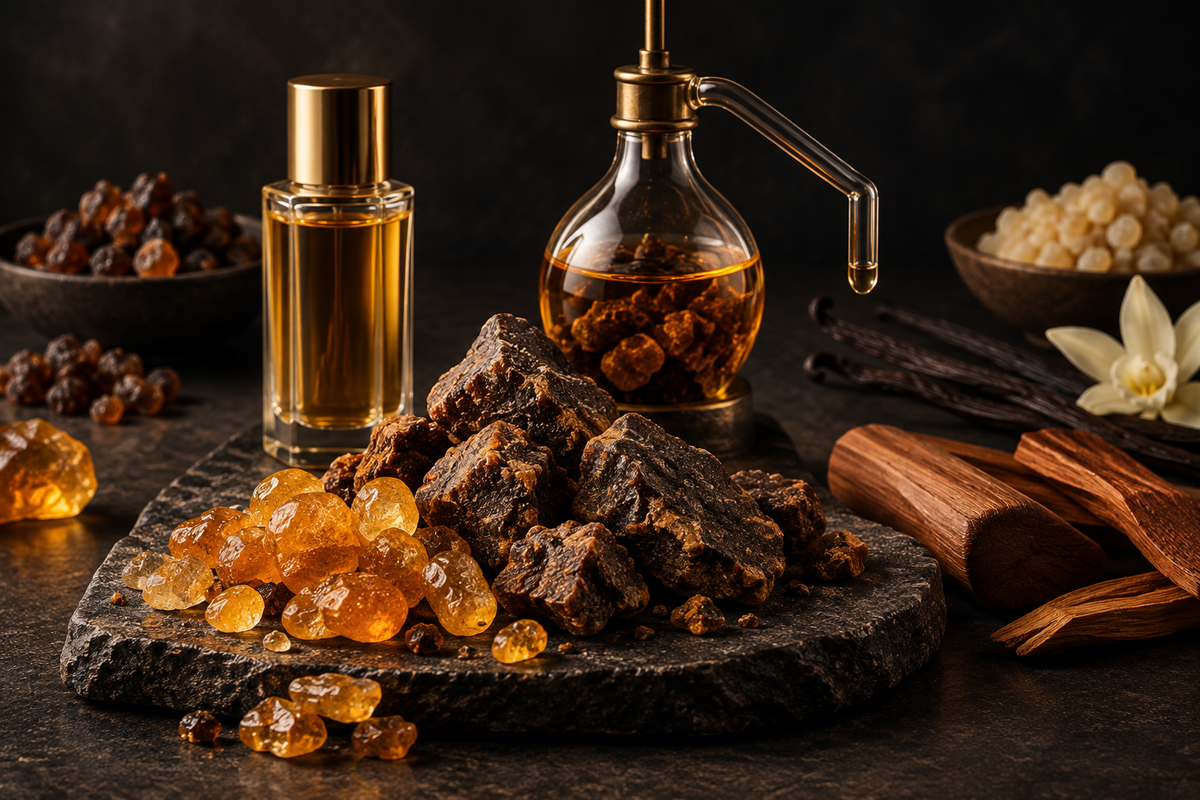 Benjoin en parfumerie orientale : origine, odeur, résine et usages