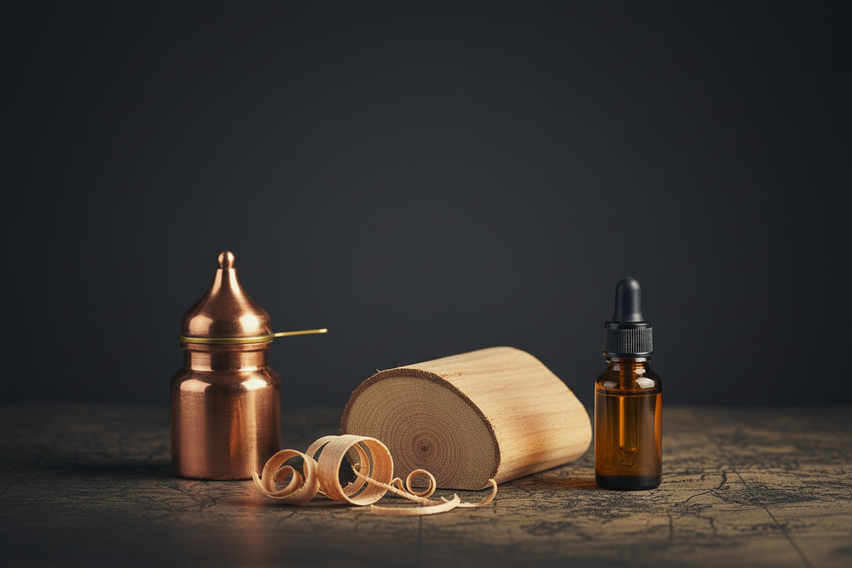 Santal en parfumerie orientale : origine, odeur, extraction et usages