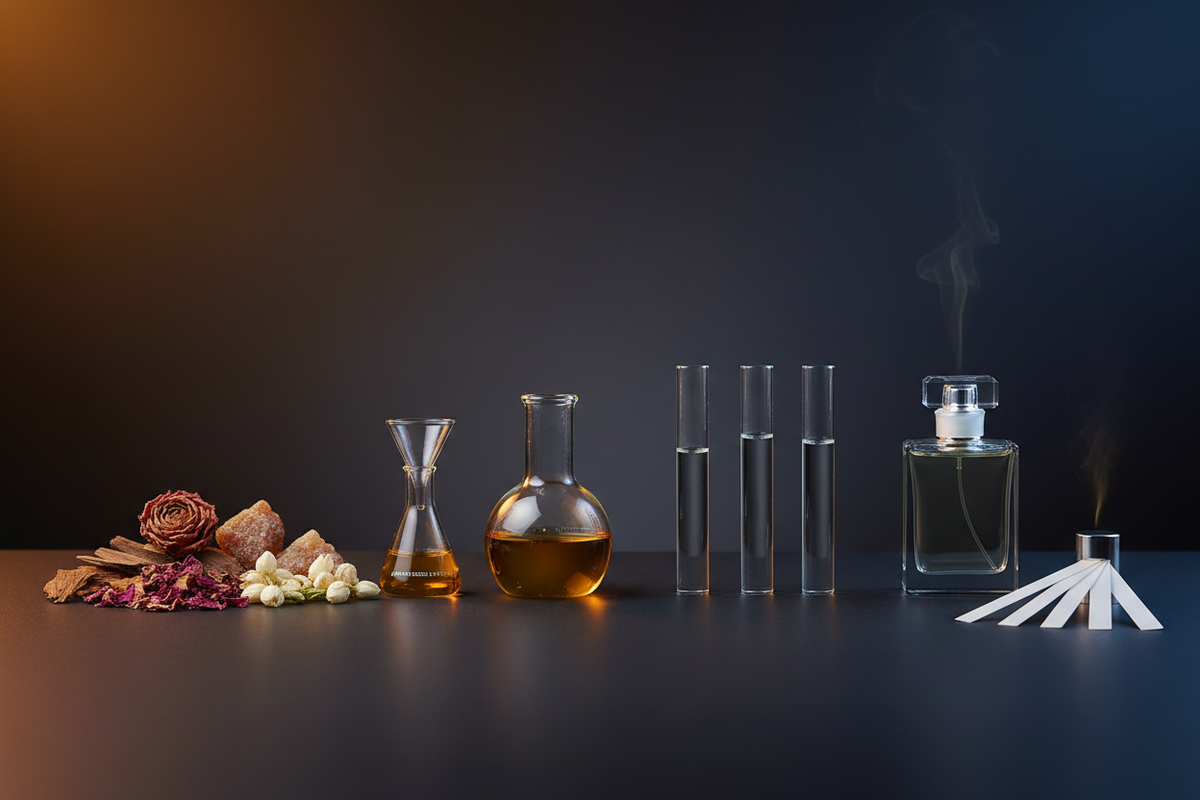 Matière naturelle, isolat, molécule synthétique : comment construit-on une odeur en parfumerie ?