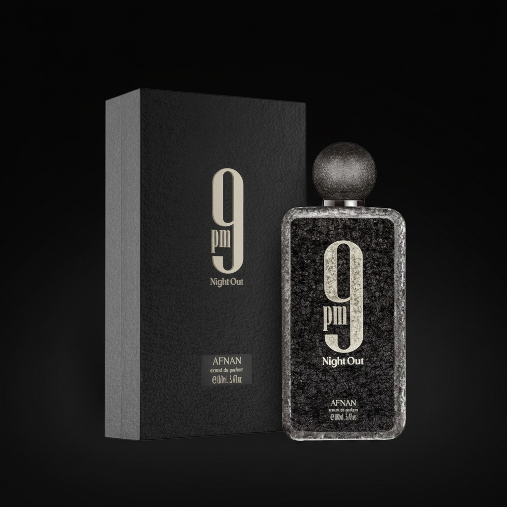 Afnan 9PM Night Out – Fond Noir Luxe