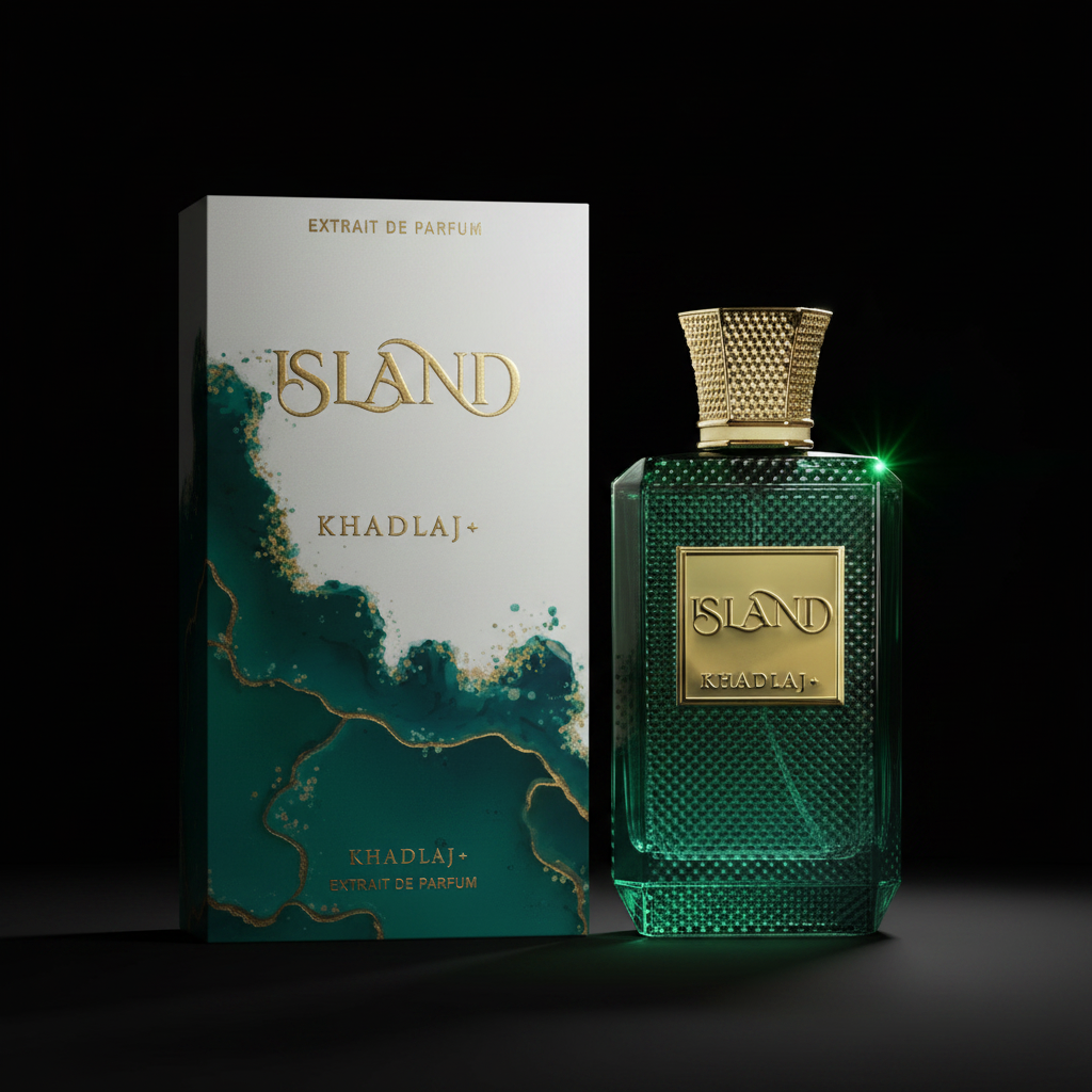 Khadlaj Island – Fond Noir Luxe