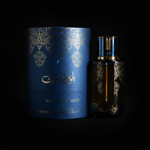 Arabiyat Prestige Blueberry Musk – Eau de Parfum Unisexe 100ml – parfum, flacon et présentation