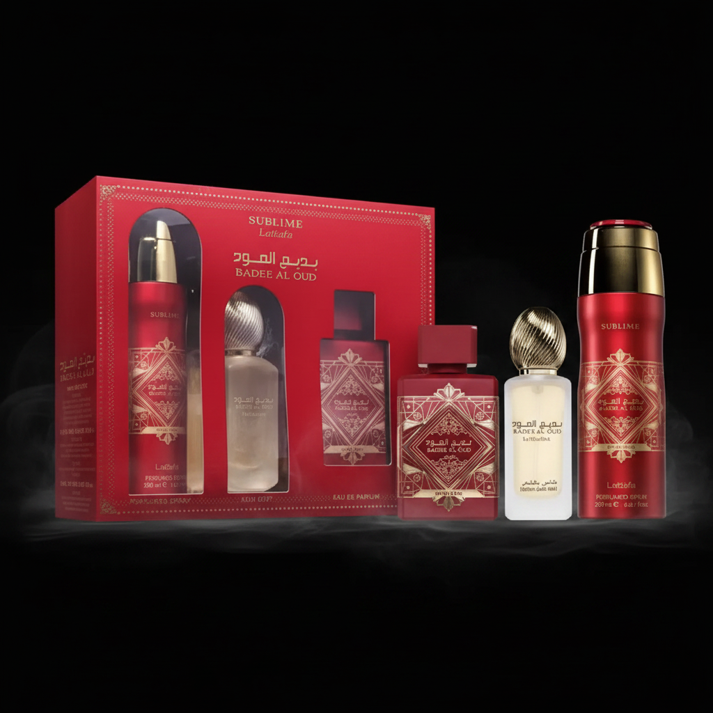 Coffret Badee Al Oud Lattafa