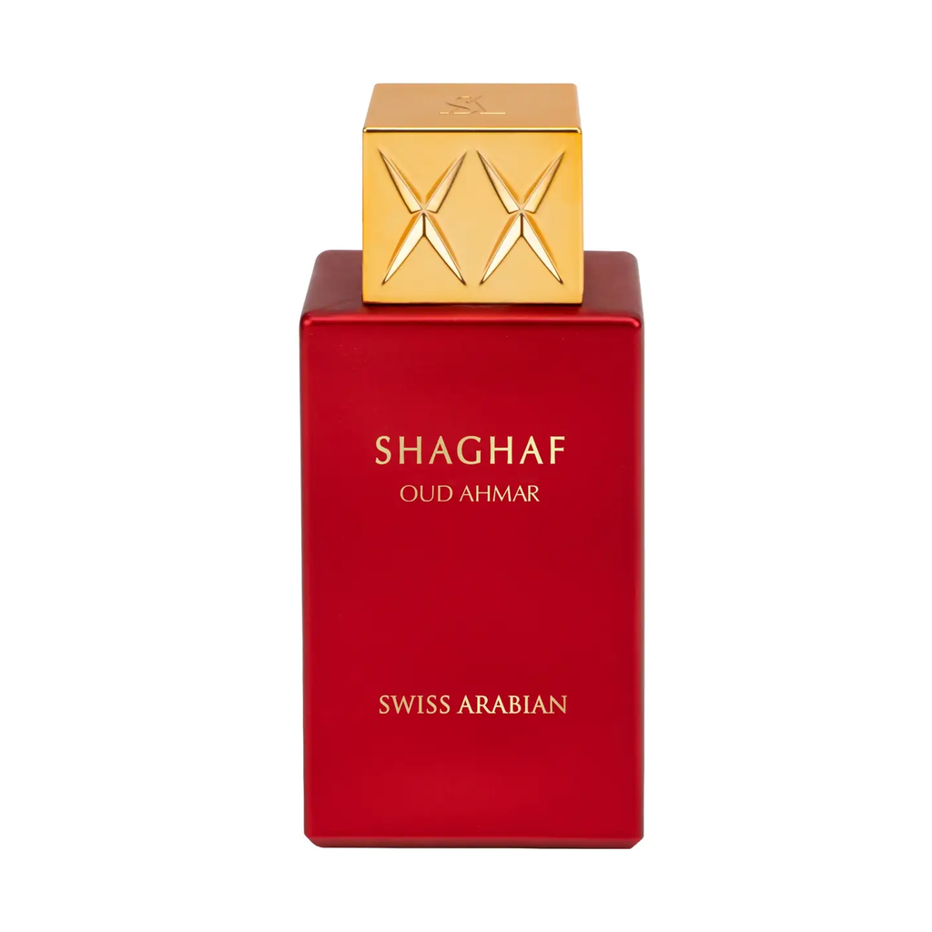 Swiss Arabian Shaghaf Oud Ahmar 75ml - Flacon rouge et or