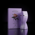Fleur Éternelle Harmony Youme Eau de Parfum 100ml flacon violet lavande géométrique torsadé
