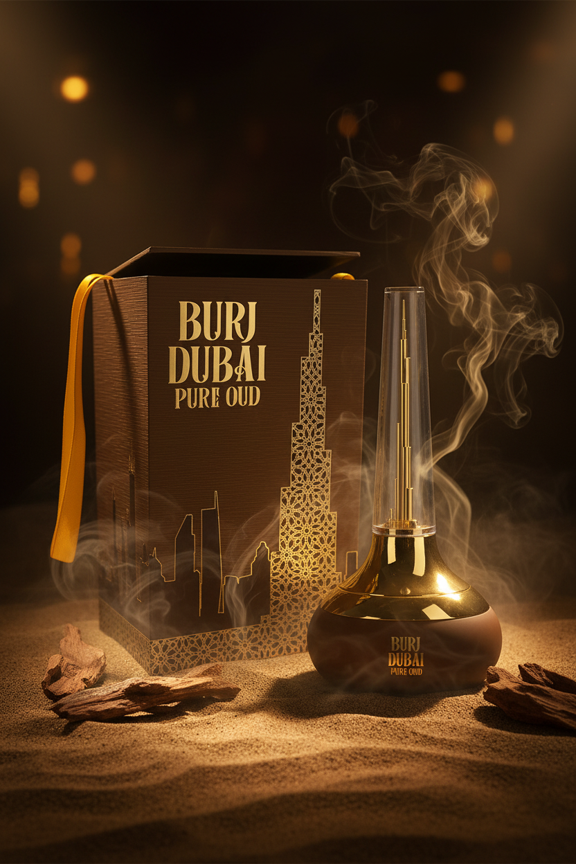 Burj Dubai Pure Oud – Visuel éditorial
