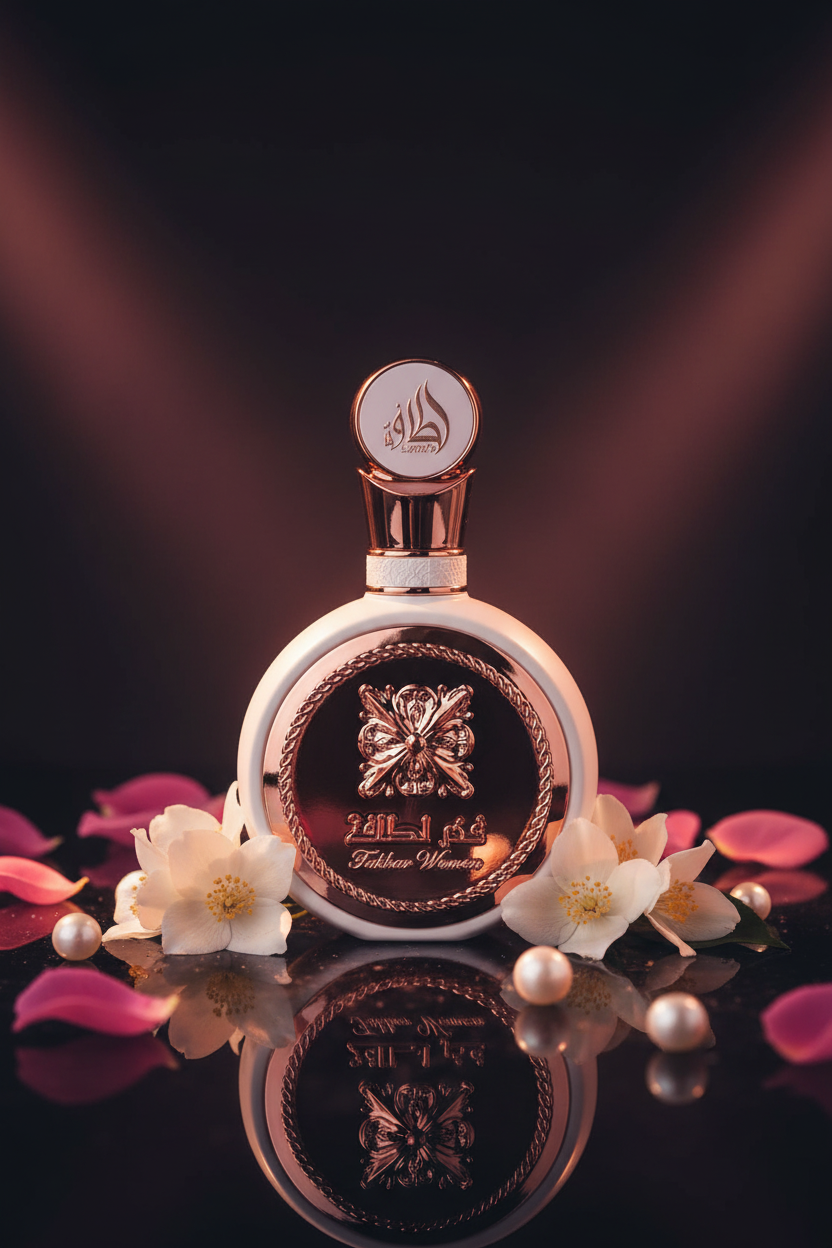 Lattafa Pride Fakhar For Women - Photo éditoriale luxe