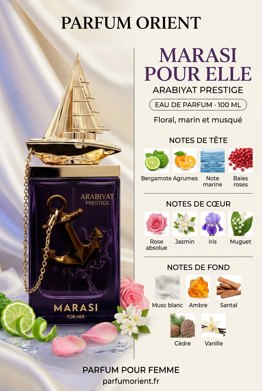 Visuel Instagram Marasi Pour Elle pour Parfum Orient